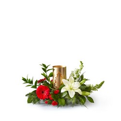 Mingle & Jingle Centerpiece from Victor Mathis Florist in Louisville, KY